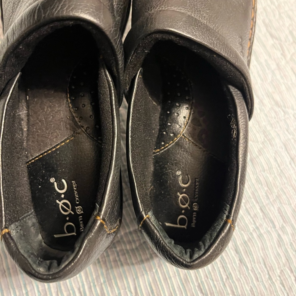 EUC BOC LEATHER MULES - Picture 6 of 8